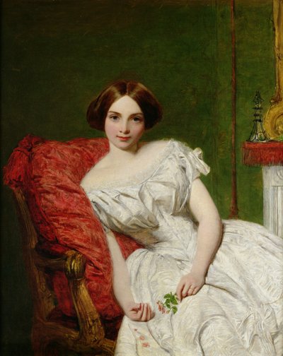 Retrato de Annie Gambart de William Powell Frith